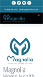 Mobile Screenshot of magnoliahhcsi.com